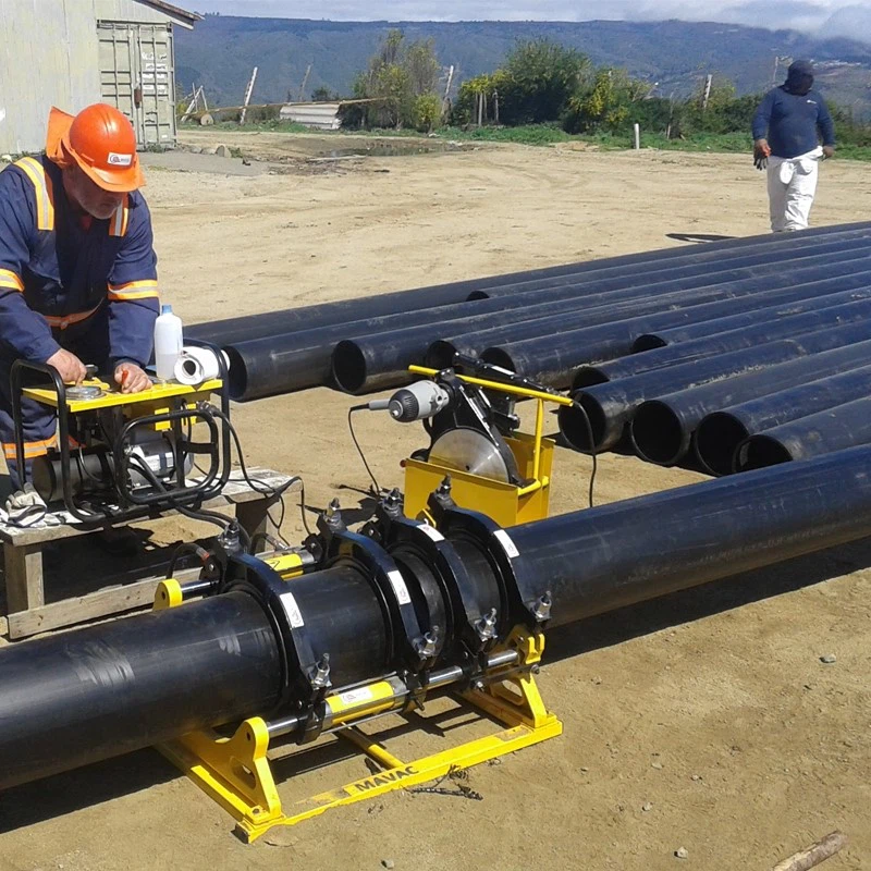 BUTT FUSION MACHINE IN SOUTH AMERICA PROJECT